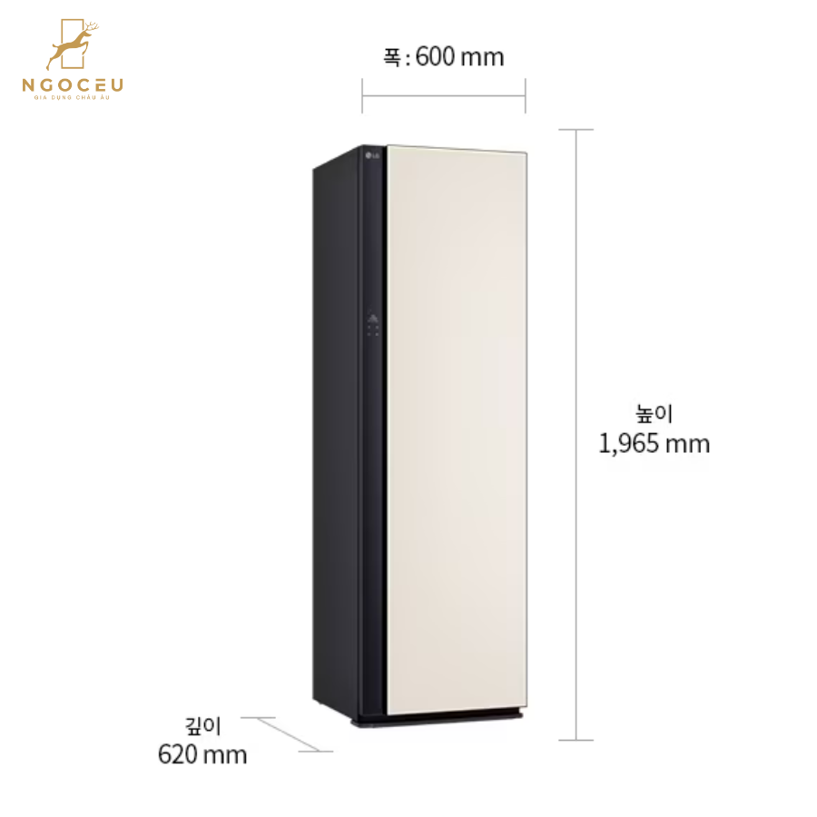 Tủ giặt hấp sấy kèm bàn là LG Styler SC5MBR80H - 2024