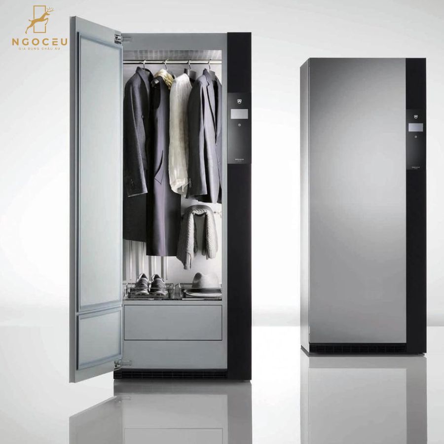 Tủ giặt hấp sấy Vzug RefreshButler V6000 - ChromeClass