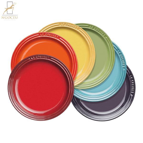 Bộ 6 đĩa gốm sứ Le Creuset 18cm
