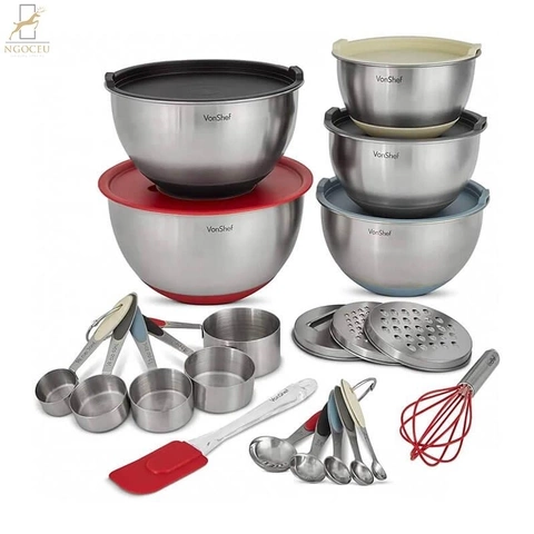 Bộ trộn làm bánh Vonshef 9000190