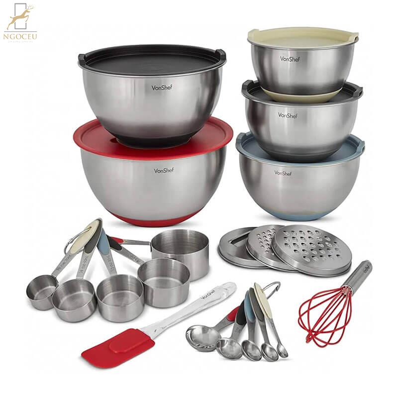 Bộ trộn làm bánh Vonshef 9000190