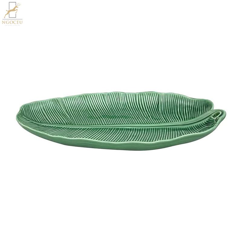 Bordallo – Leaves – Đĩa Lá Chuối – 26.5cm
