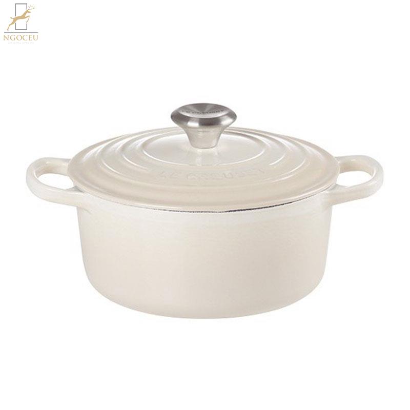 Nồi gang Le Creuset Brater rund Evo 26cm Meringue