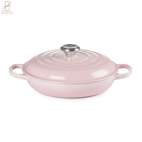 Nồi gang Le Creuset Gourmet Profitopf Evo 26cm – Shell Pink