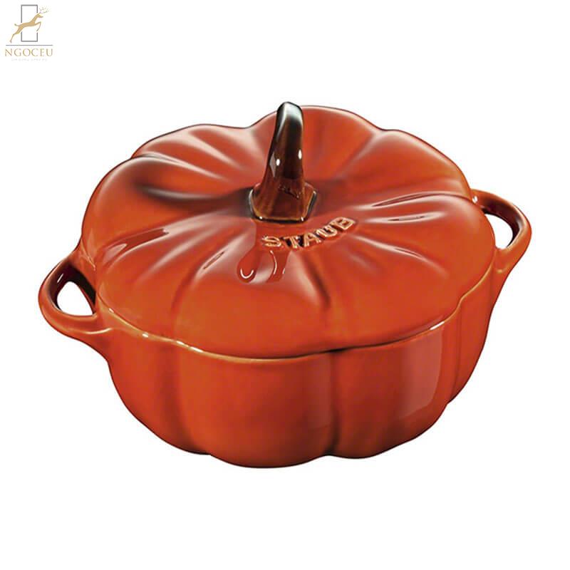 Staub Âu sứ quả bí ngô 12cm Staub Petite Pumpkin Cocotte