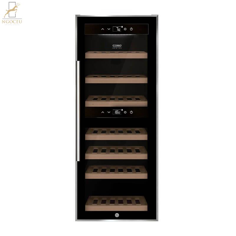 Tủ bảo quản rượu vang Caso WineComfort 38 - Black