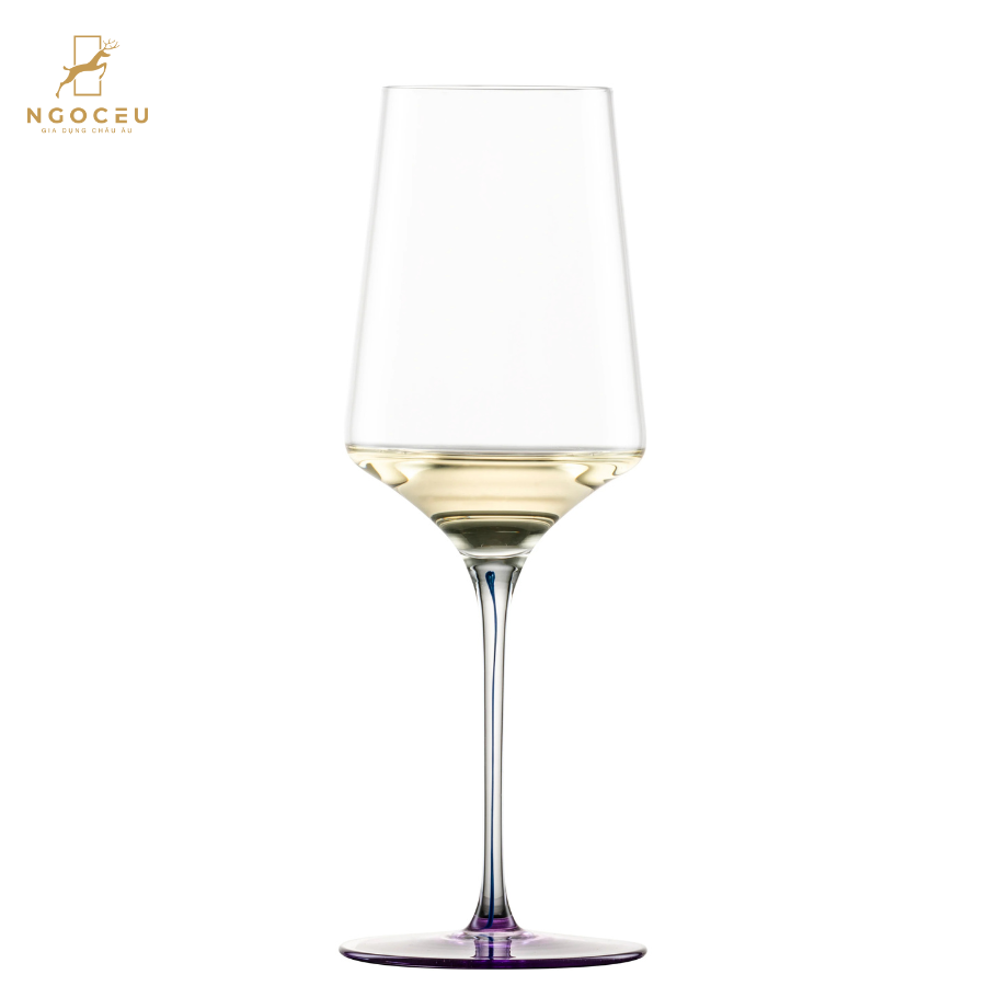 Ly rượu vang trắng pha lê Zwiesel Glas Ink 123415 407ml- Màu Tím