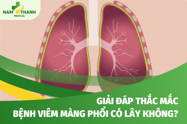 Giải đáp thắc mắc bệnh viêm màng phổi có lây không?