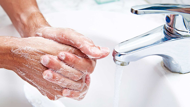 Thường xuyên rửa tay