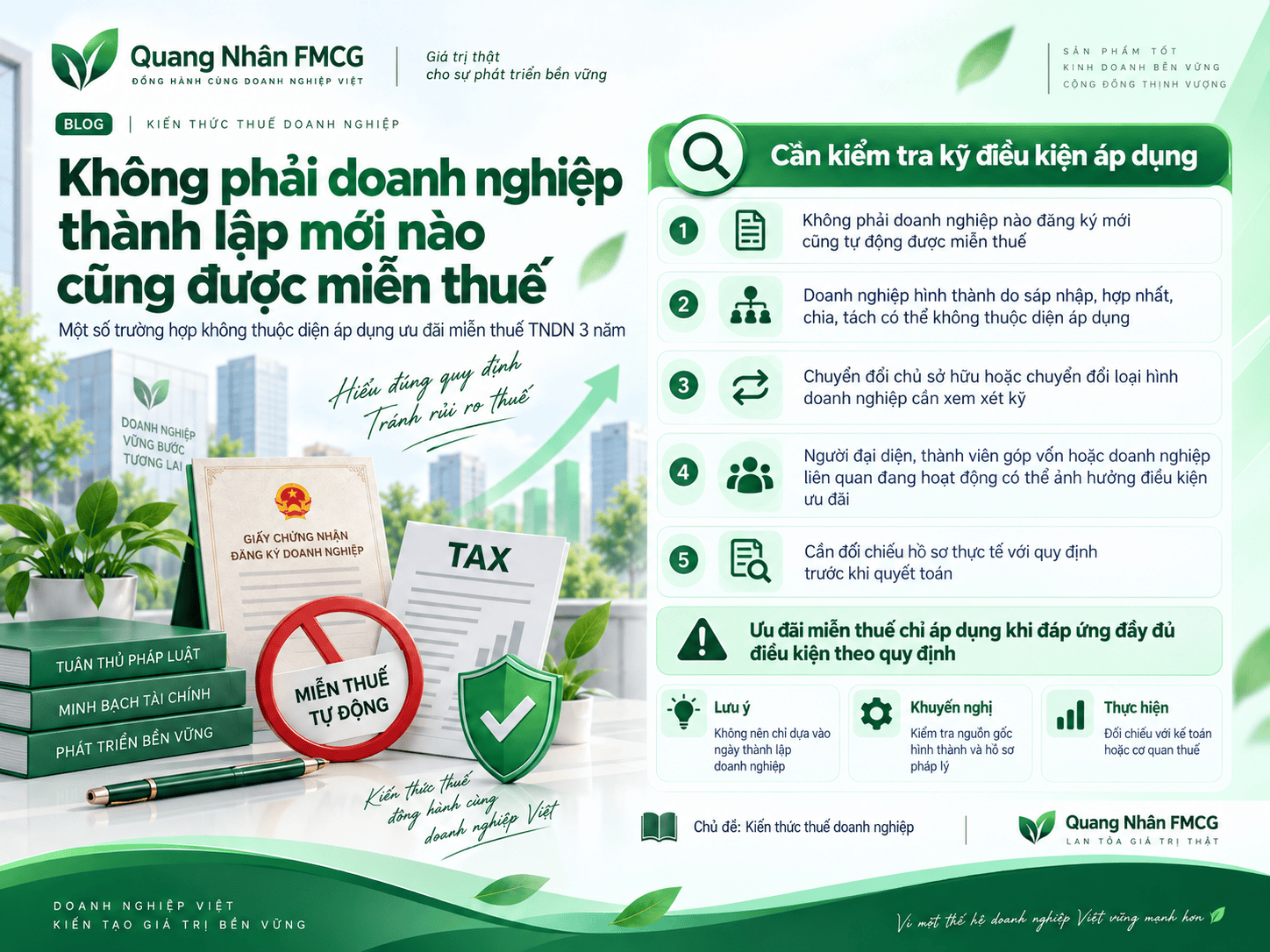 Doanh nghiệp thành lập trước ngày 17/05/2025 cần đặc biệt lưu ý