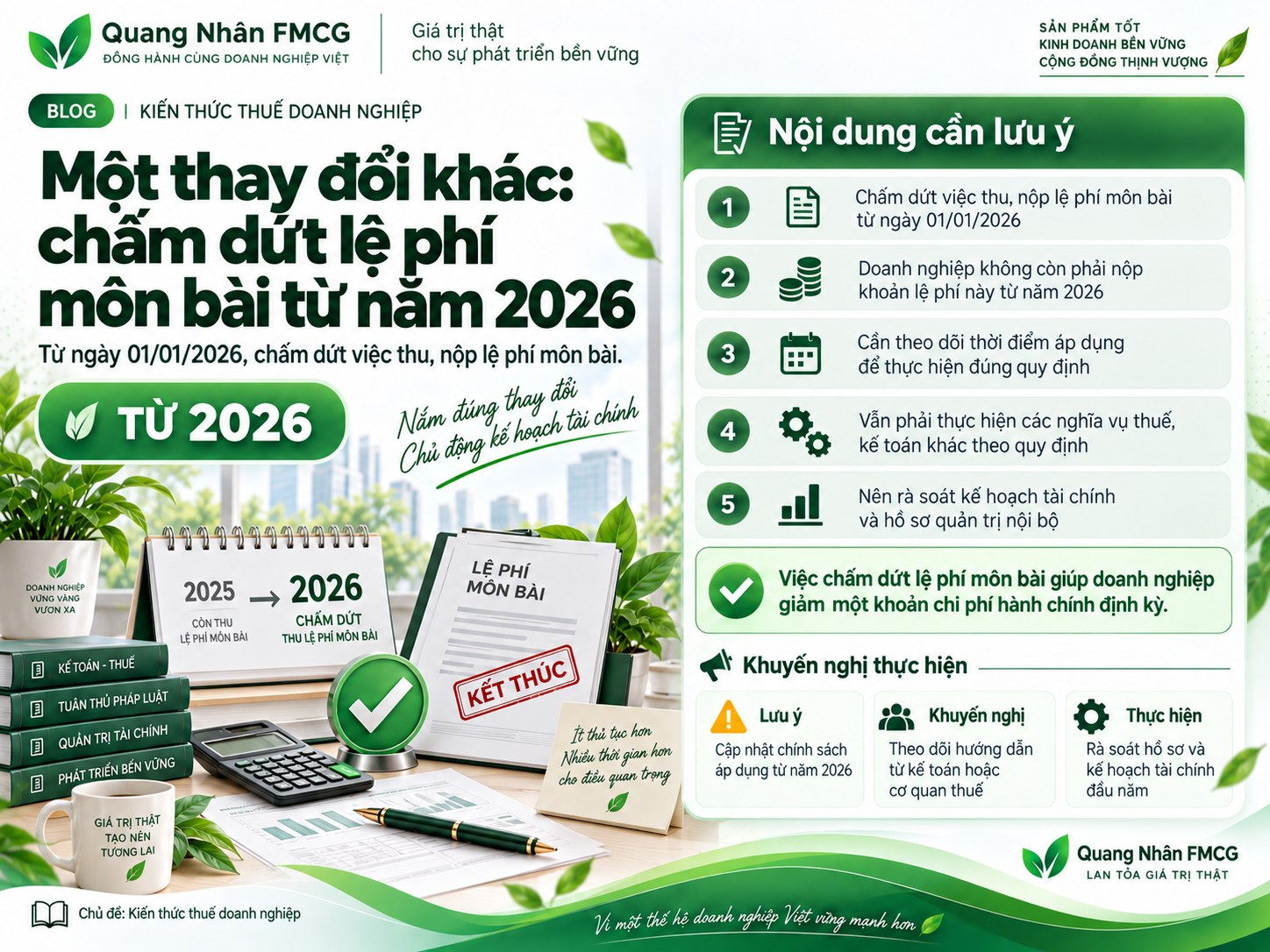 Hộ kinh doanh có còn phải đóng lệ phí môn bài năm 2026 ?