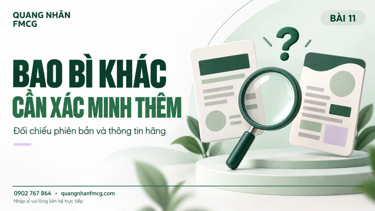 Đọc nhãn hàng tiêu dùng: Những thông tin cần xem trước khi mua