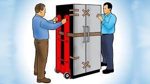 Cách vận chuyển tủ lạnh đi đường xa bằng xe máy