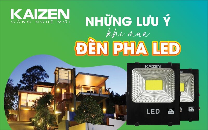 Những lưu ý khi mua đèn pha LED