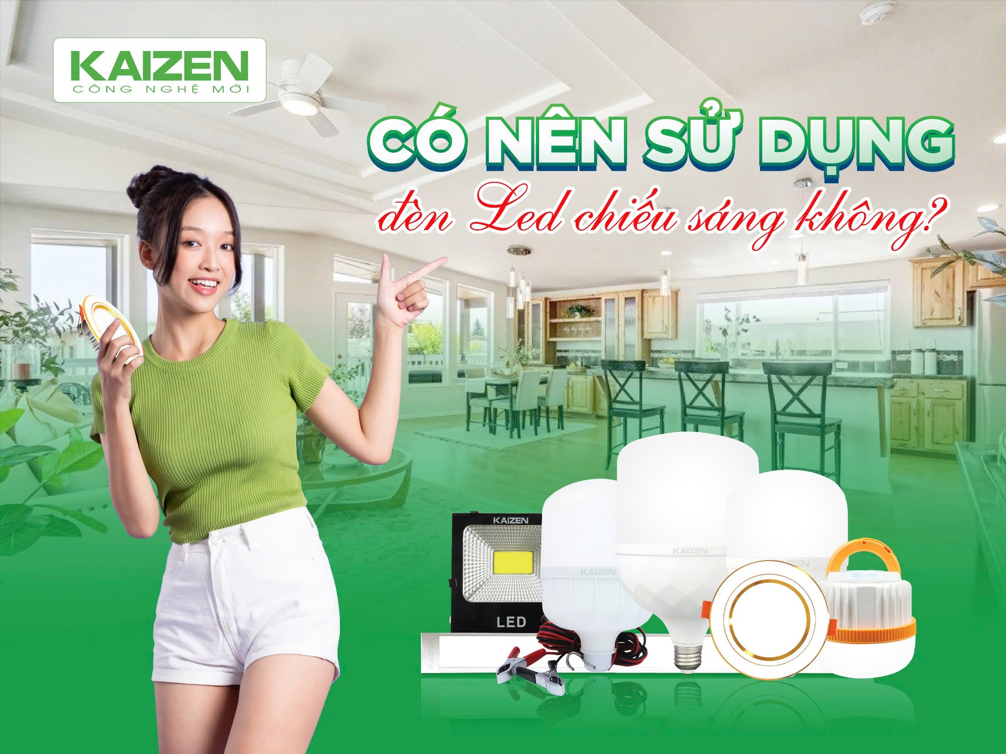 Có nên sử dụng đèn LED chiếu sáng không?