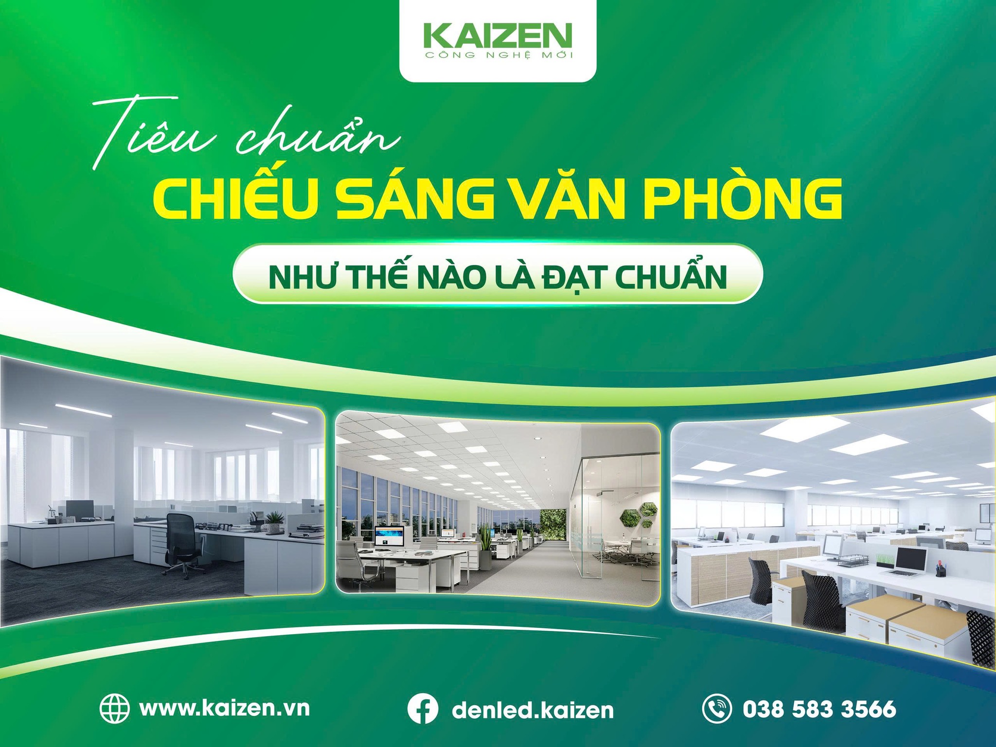 TIÊU CHUẨN CHIẾU SÁNG VĂN PHÒNG: YẾU TỐ THEN CHỐT CHO HIỆU SUẤT LÀM VIỆC TỐI ƯU