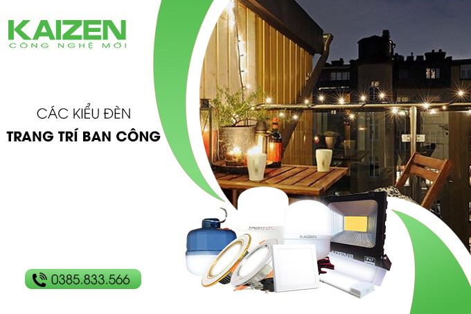 Các kiểu đèn trang trí ban công cực đẹp cho không gian thêm mộng mơ