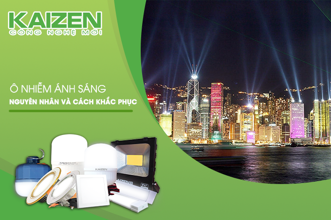 Nguyên nhân gây ô nhiễm ánh sáng và cách khắc phục