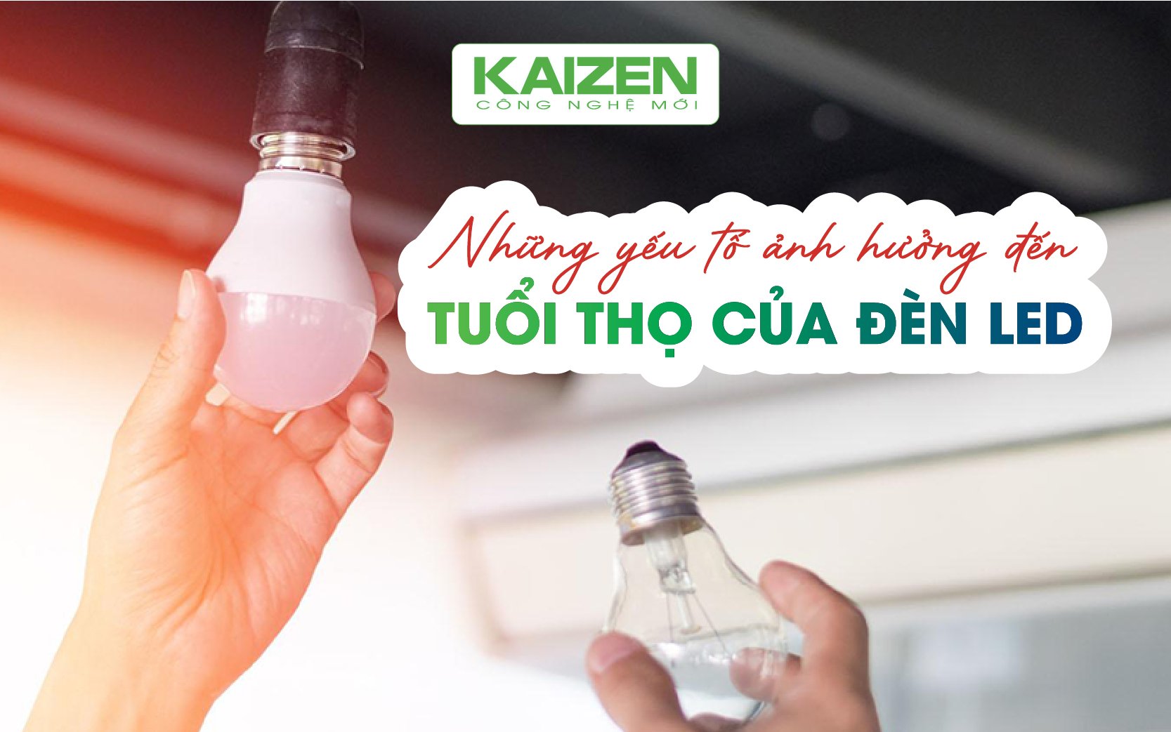 Những yếu tố ảnh hưởng đến tuổi thọ của đèn LED.