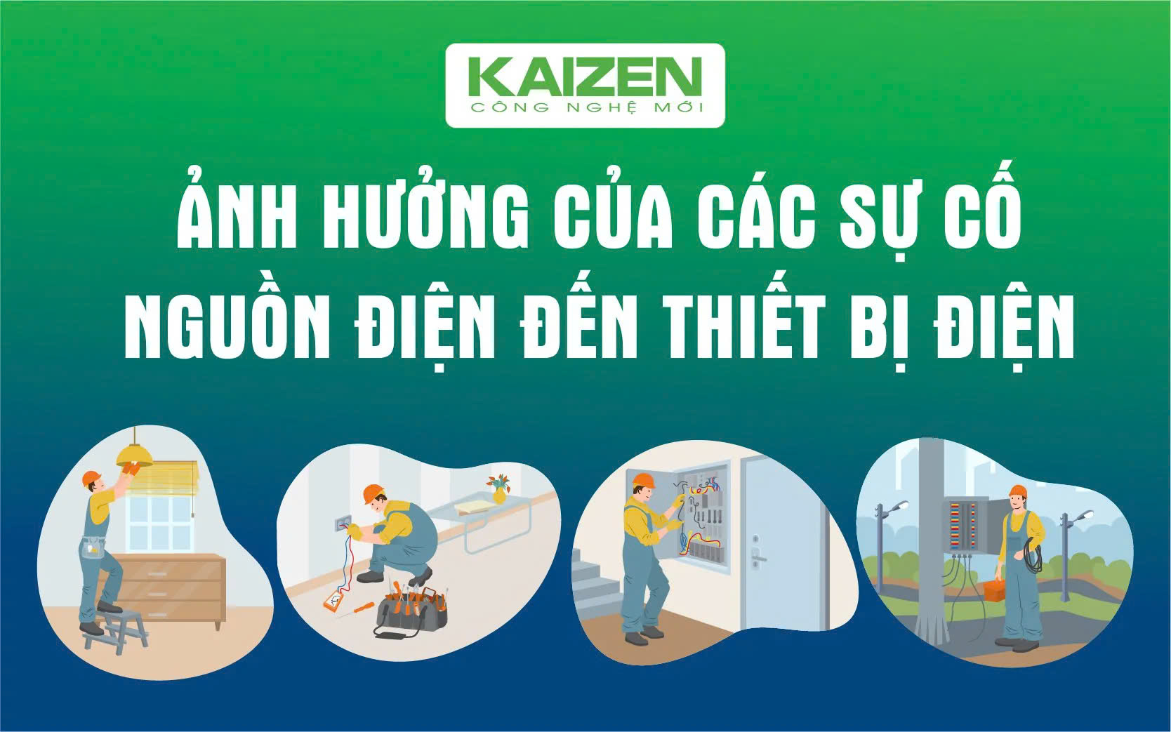 Ảnh hưởng của các sự cố nguồn điện đến thiết bị điện