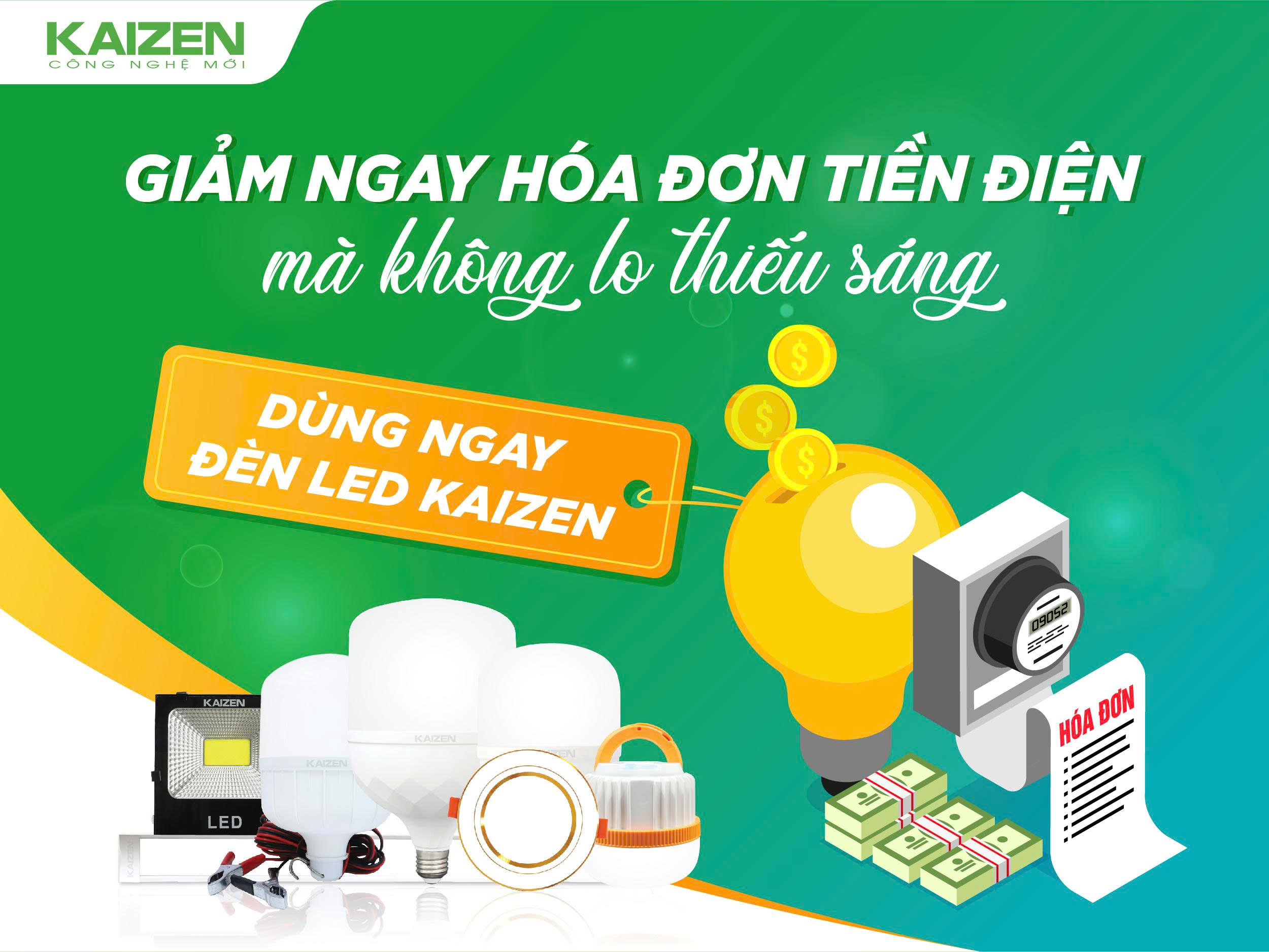Giảm Ngay Hóa Đơn Tiền Điện Mà Không Lo Thiếu Ánh Sáng