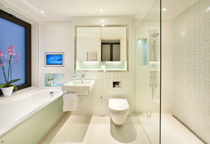 đèn trang trí nội thất của mọi nhà 30+ Mẫu đèn nhà tắm, nhà vệ sinh đẹp theo xu hướng hiện đại kaizen.com.vn