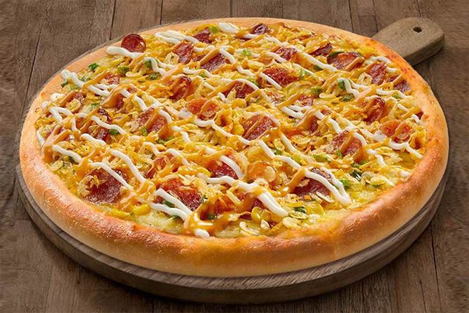 Cách làm pizza xốt Mayonnaise thơm béo ngon ngất ngây
