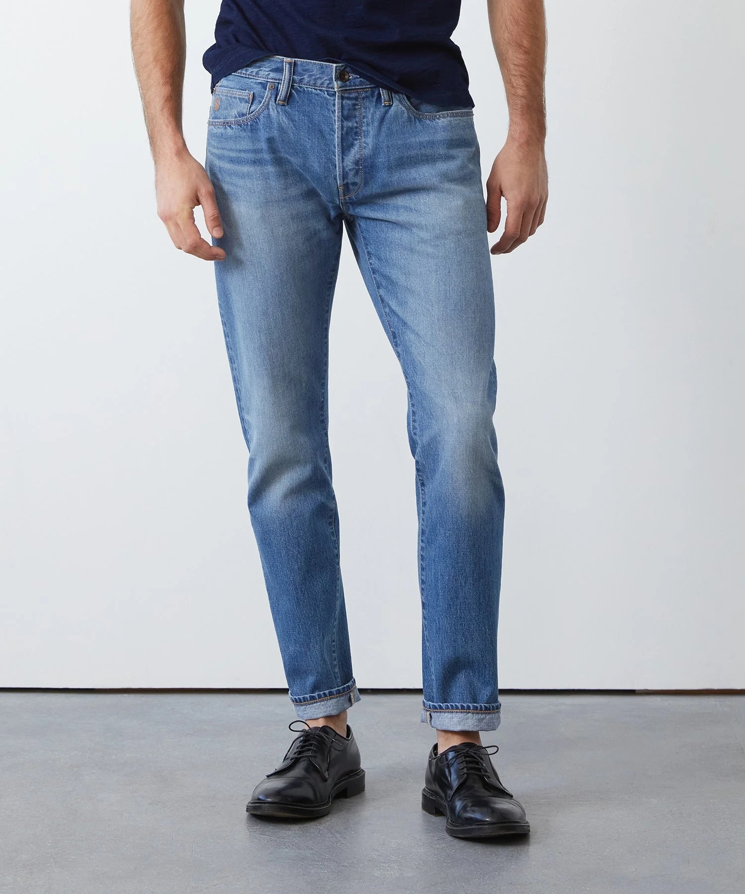 Jeans nam T.S Slim Selvedge in Ames
