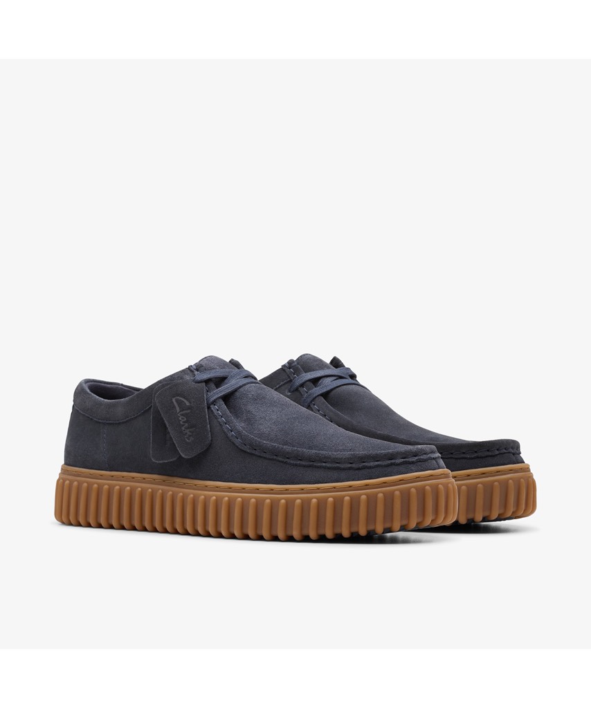 Giày da lộn Clarks Torhill Hi Low
