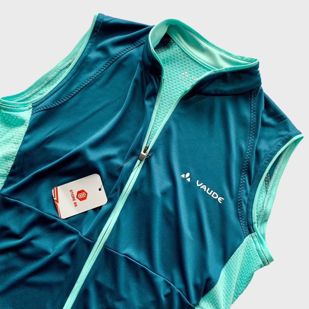 Áo gile nữ đạp xe Advanced FZ Vaude