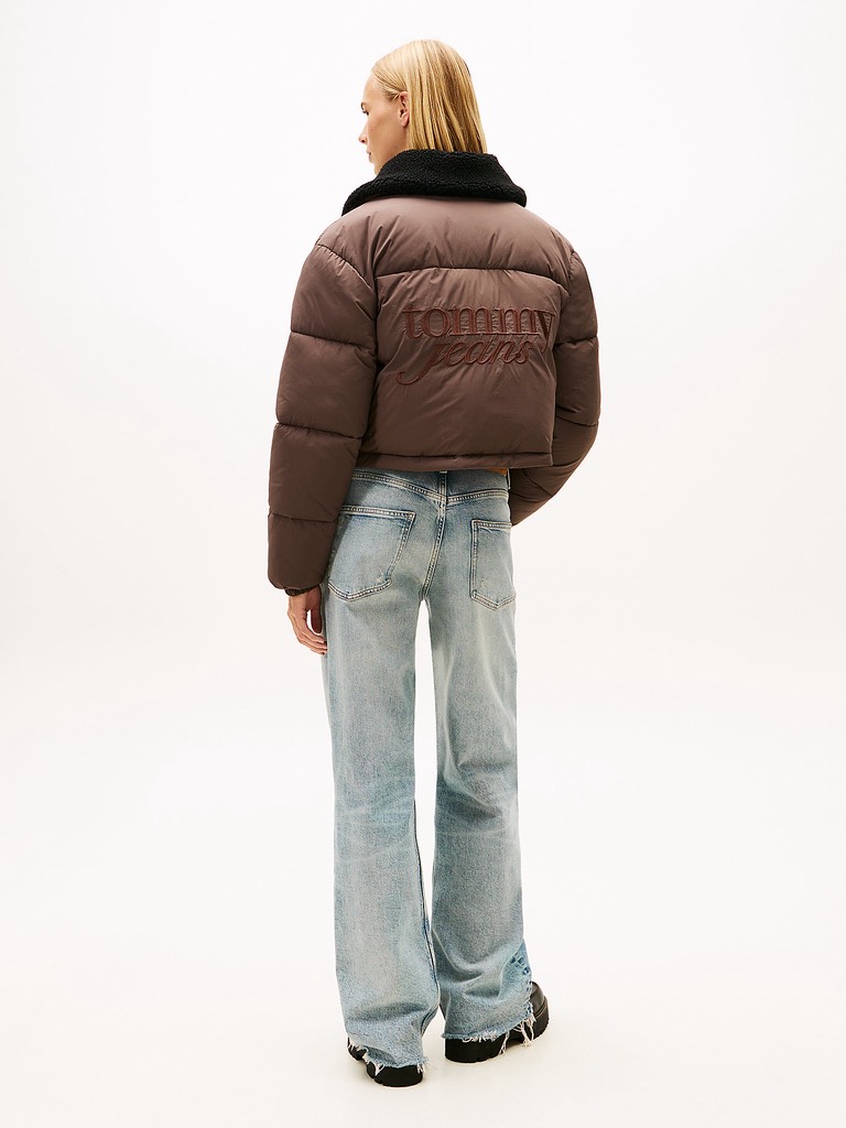 Áo khoác croptop nữ Tommy