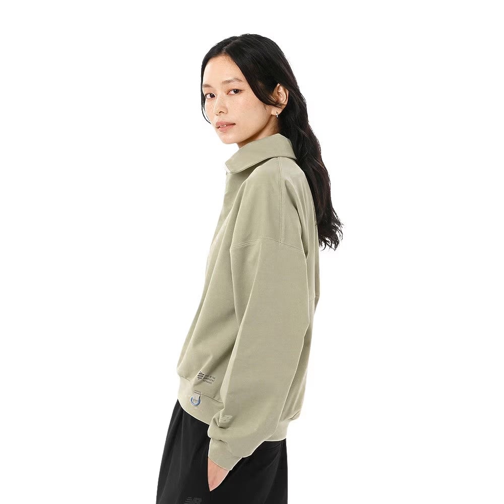 Áo Sweater nữ New Balance (zip)