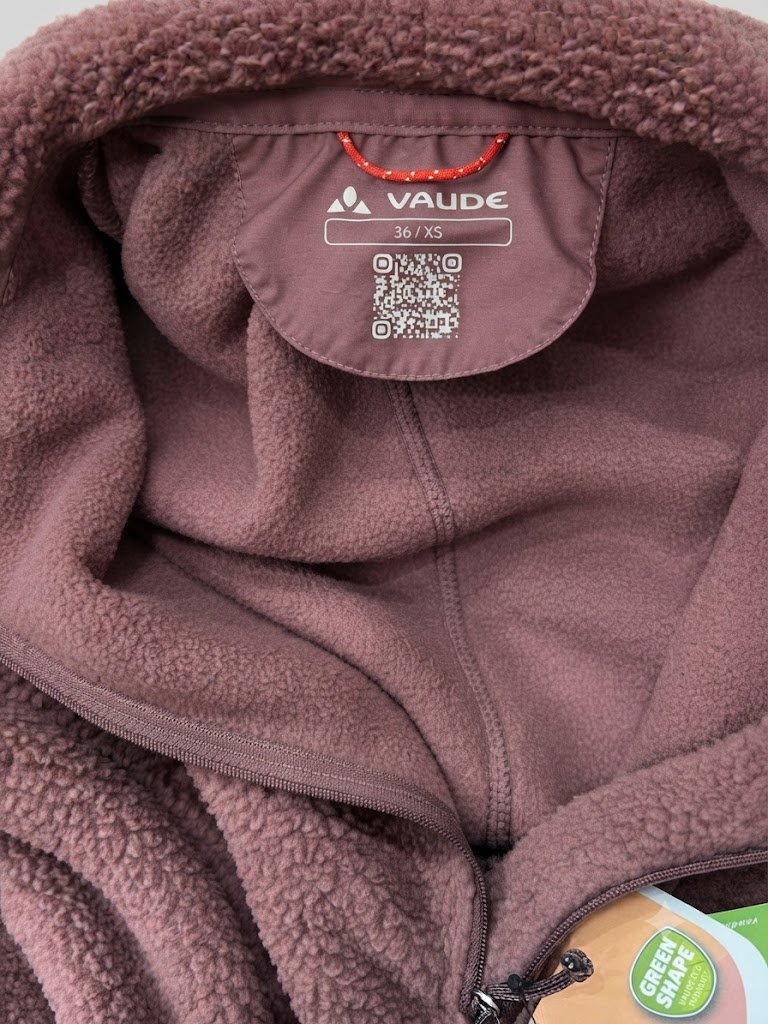 Áo khoác lông cừu nữ Vaude Najun HZ Fleece
