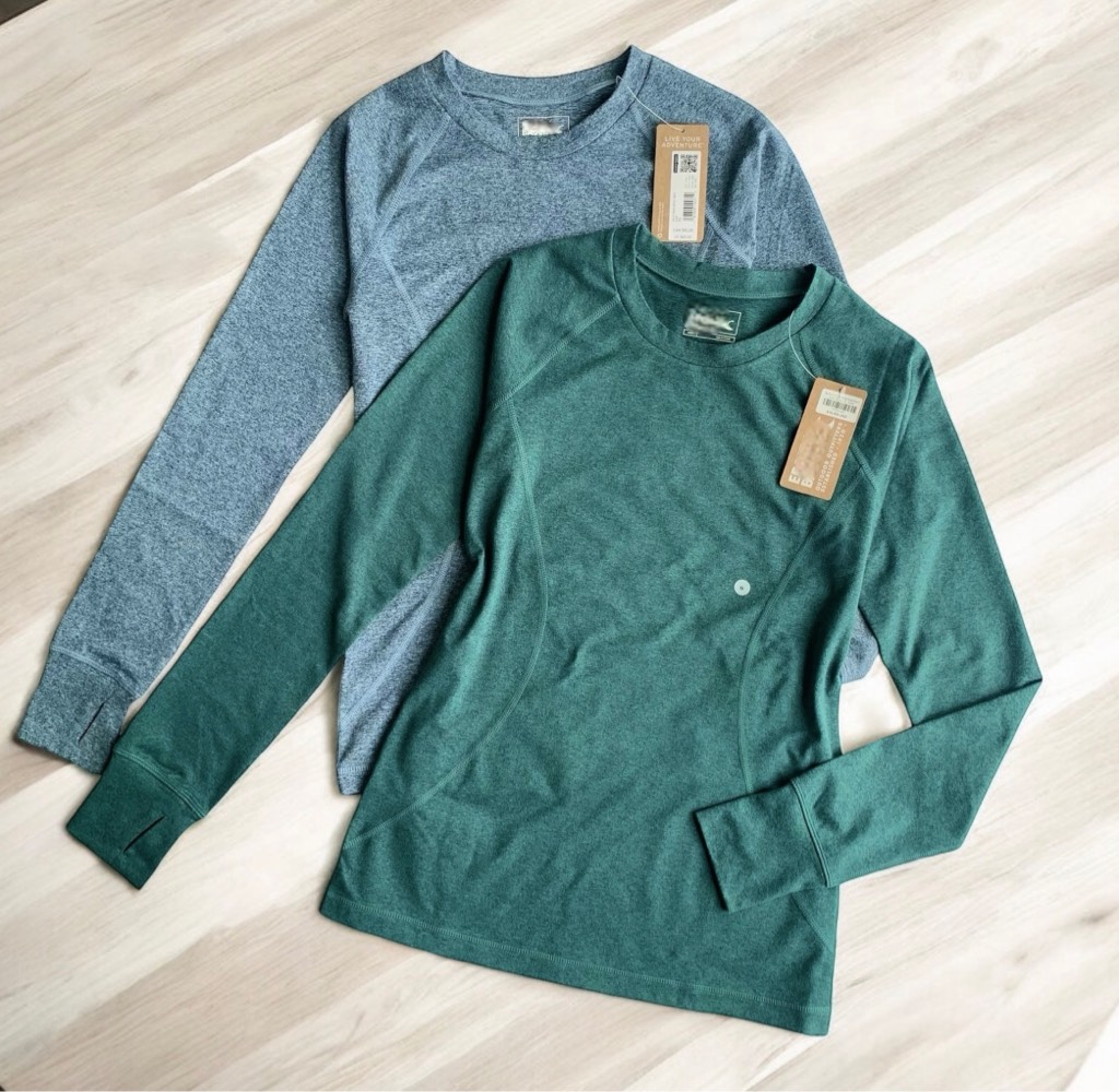 Áo thun cổ tròn tay dài Train Ascent Eddie Bauer