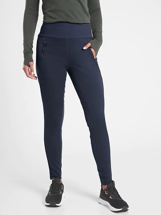 Quần nữ Athleta Peak Hybrid Fleece Tight