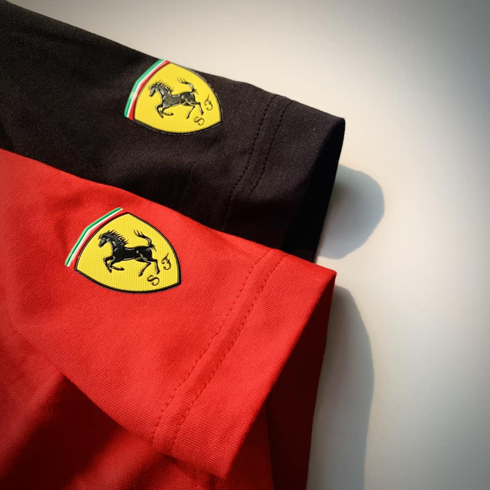 Áo Scuderia Ferrari Shield Tee Puma Men