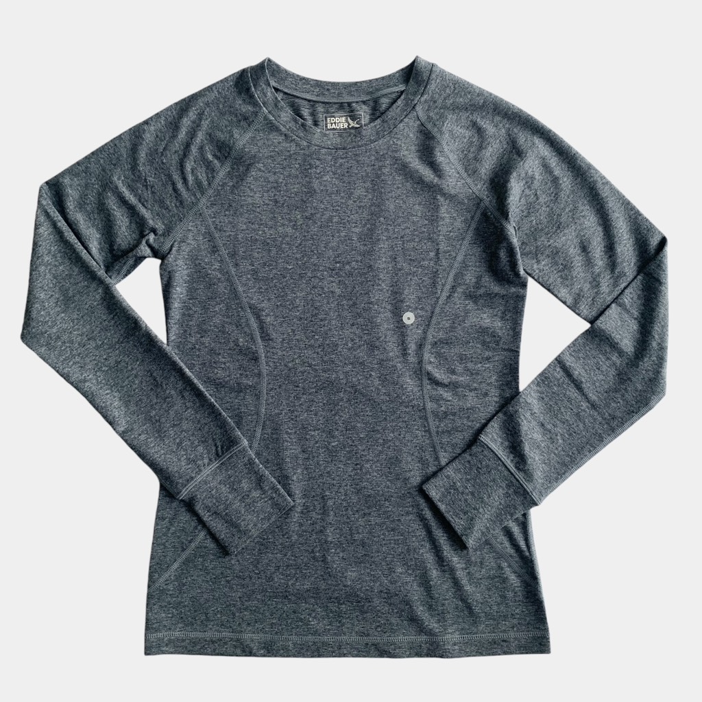 Áo thun cổ tròn tay dài Train Ascent Eddie Bauer