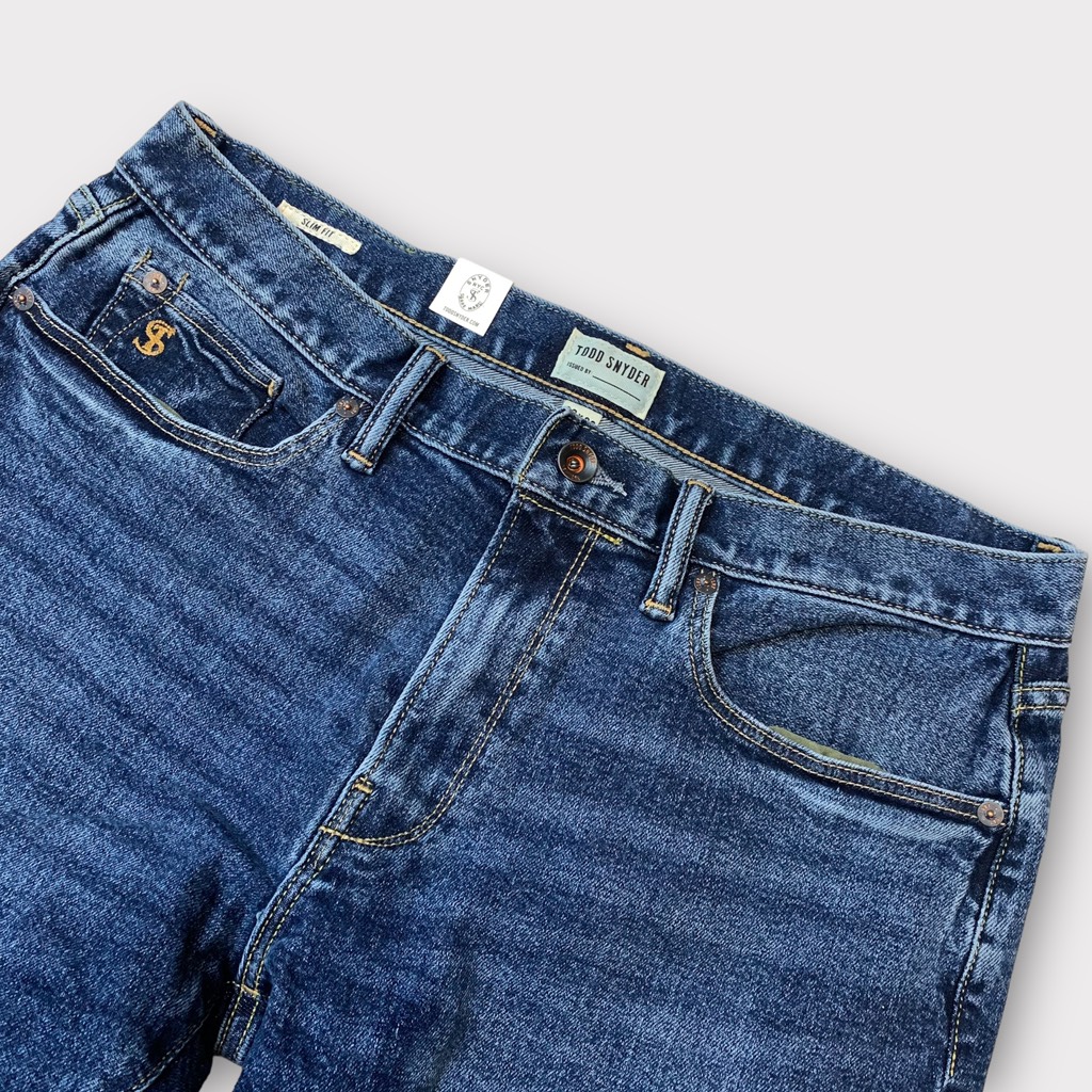 Quần jeans nam T.S SlimFit Stretch Baltic Wash