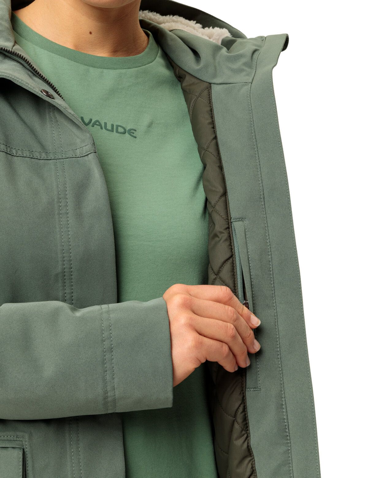 Áo khoác Vaude Manukau II Parka nữ