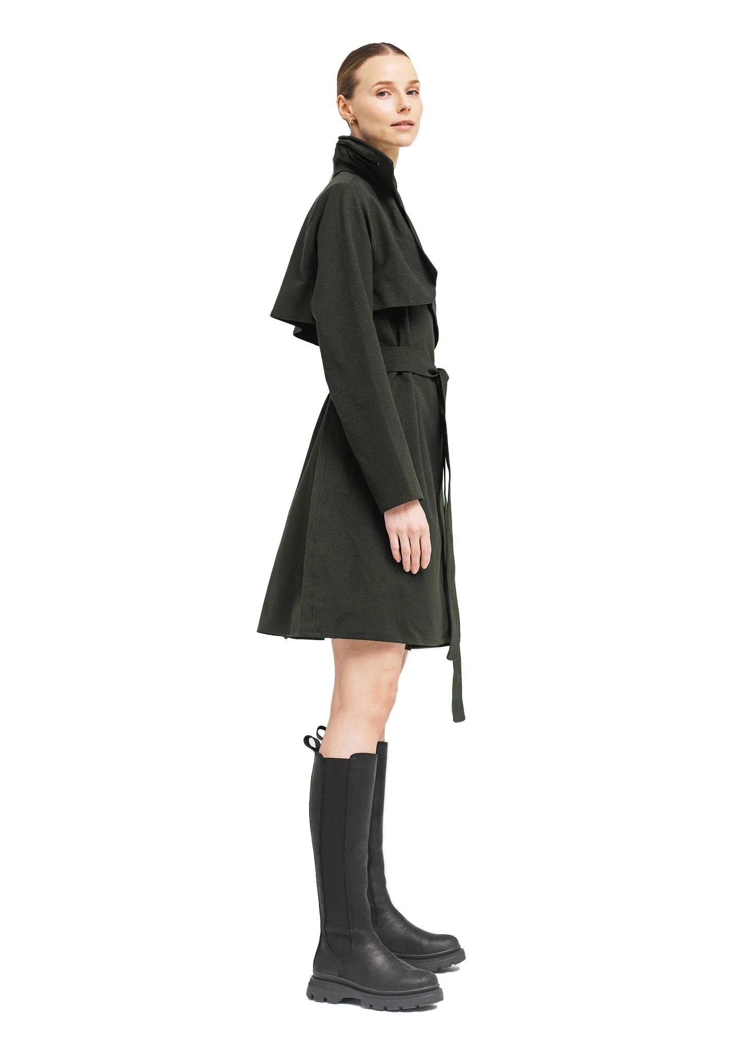 Áo khoác Mangto Nữ Yr Coat BRGN