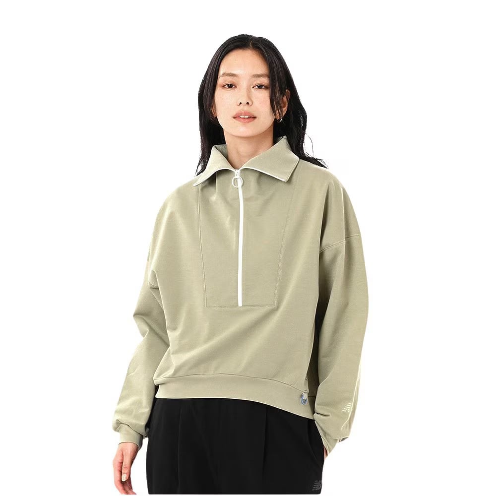 Áo Sweater nữ New Balance (zip)