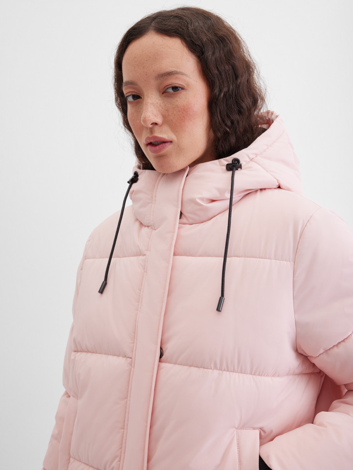 Áo khoác dài chần bông nữ Soul4me