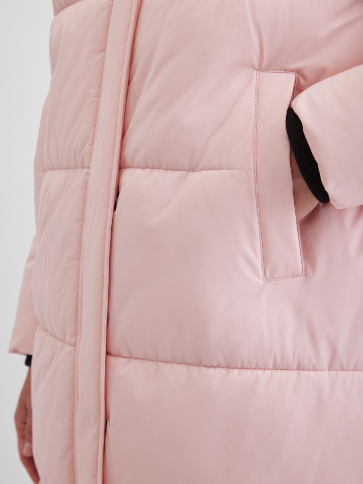 Áo khoác dài chần bông nữ Soul4me