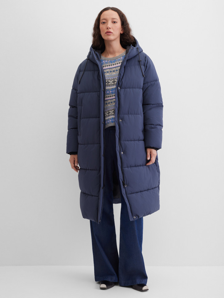 Áo khoác dài chần bông nữ Soul4me