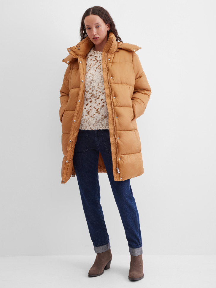 Áo khoác parka trần bông nữ Soul4me