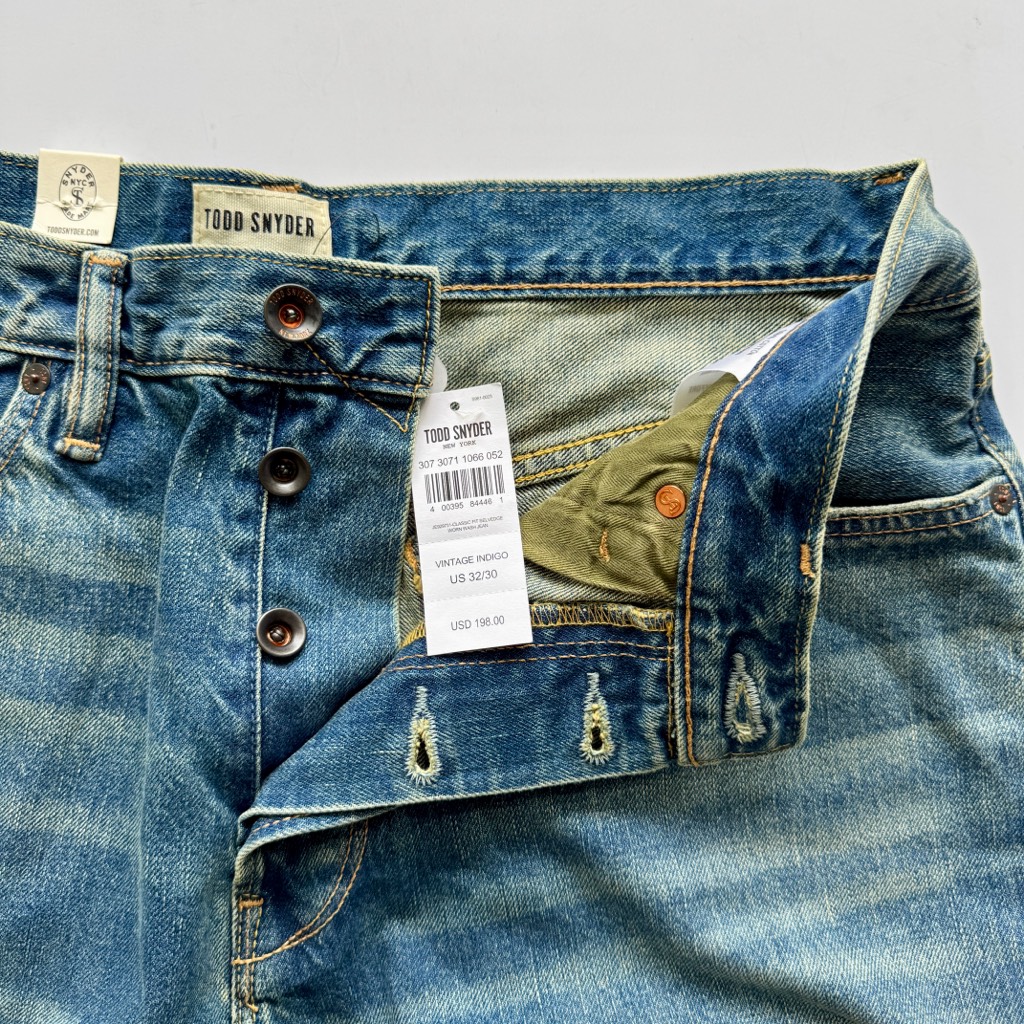 Quần jeans nam T.S ClassicFit Selvedge