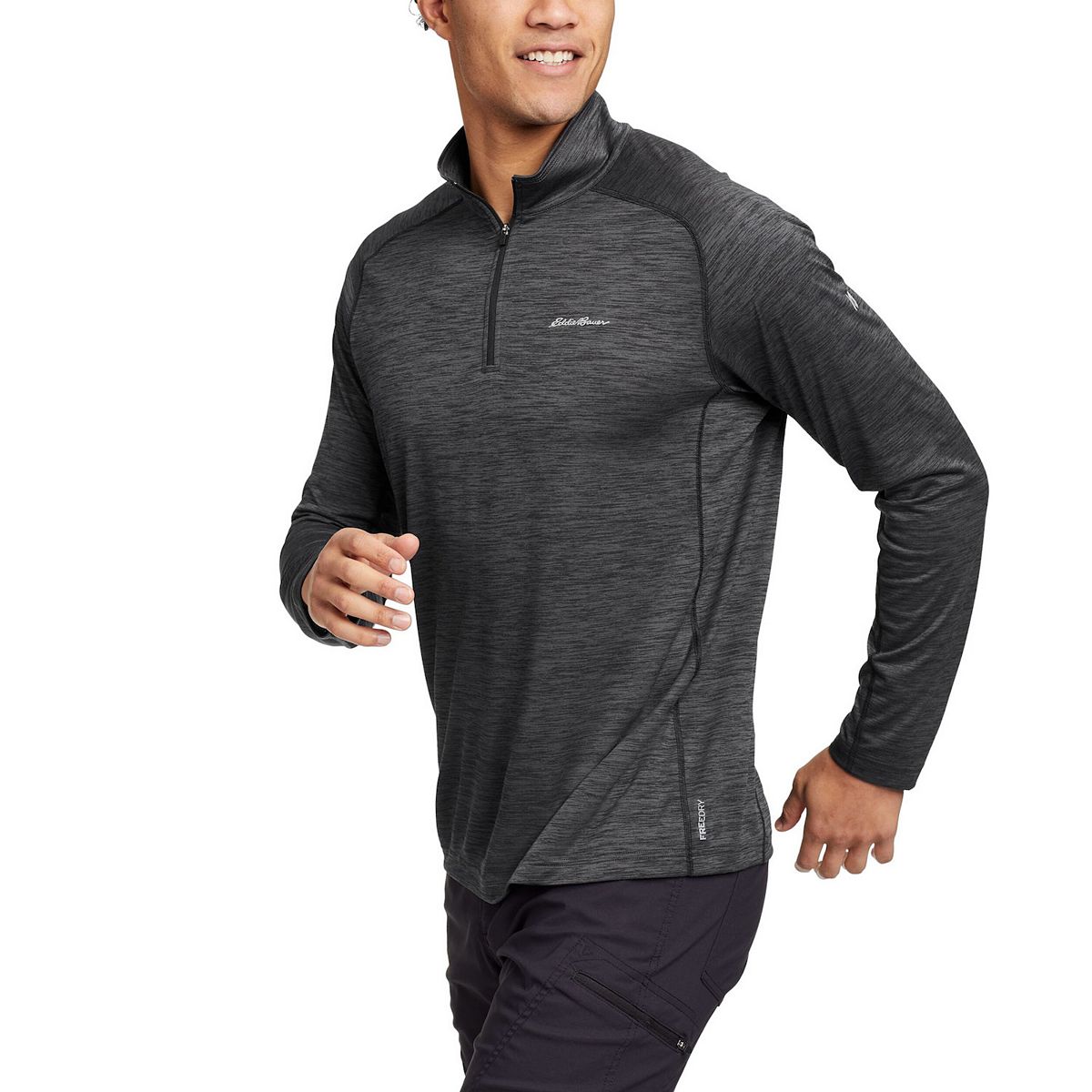 Áo Eddiebauer dài tay dài 1/4-Zip cho nam