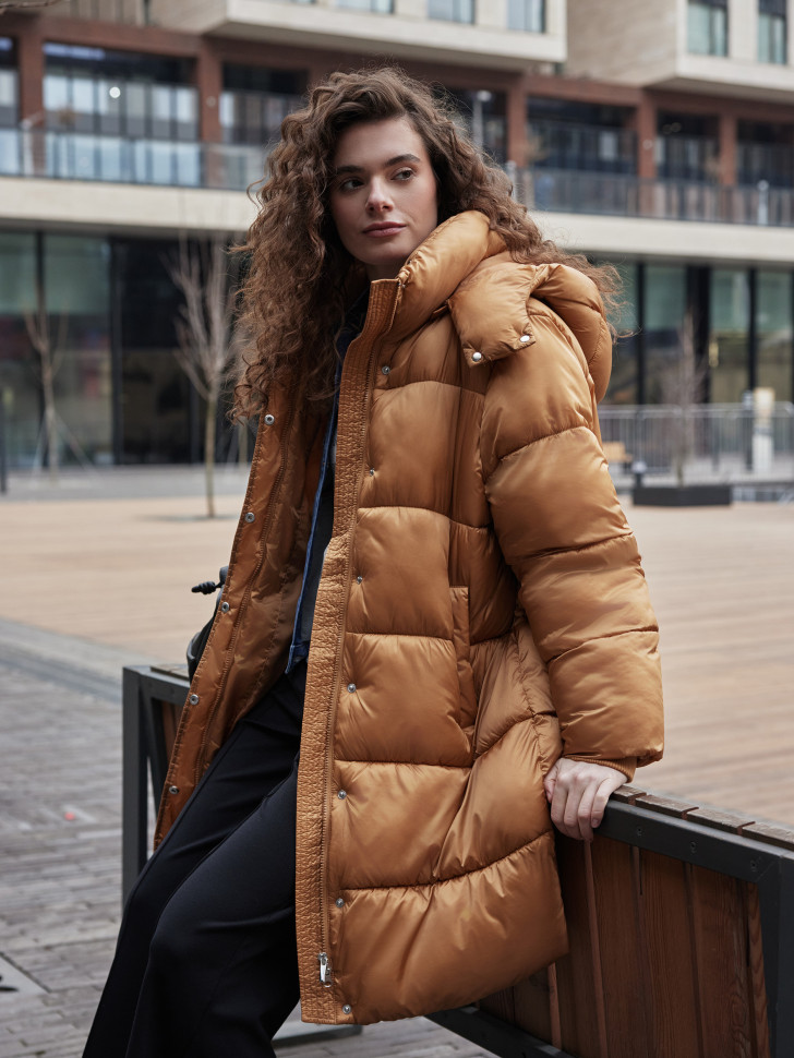 Áo khoác parka trần bông nữ Soul4me