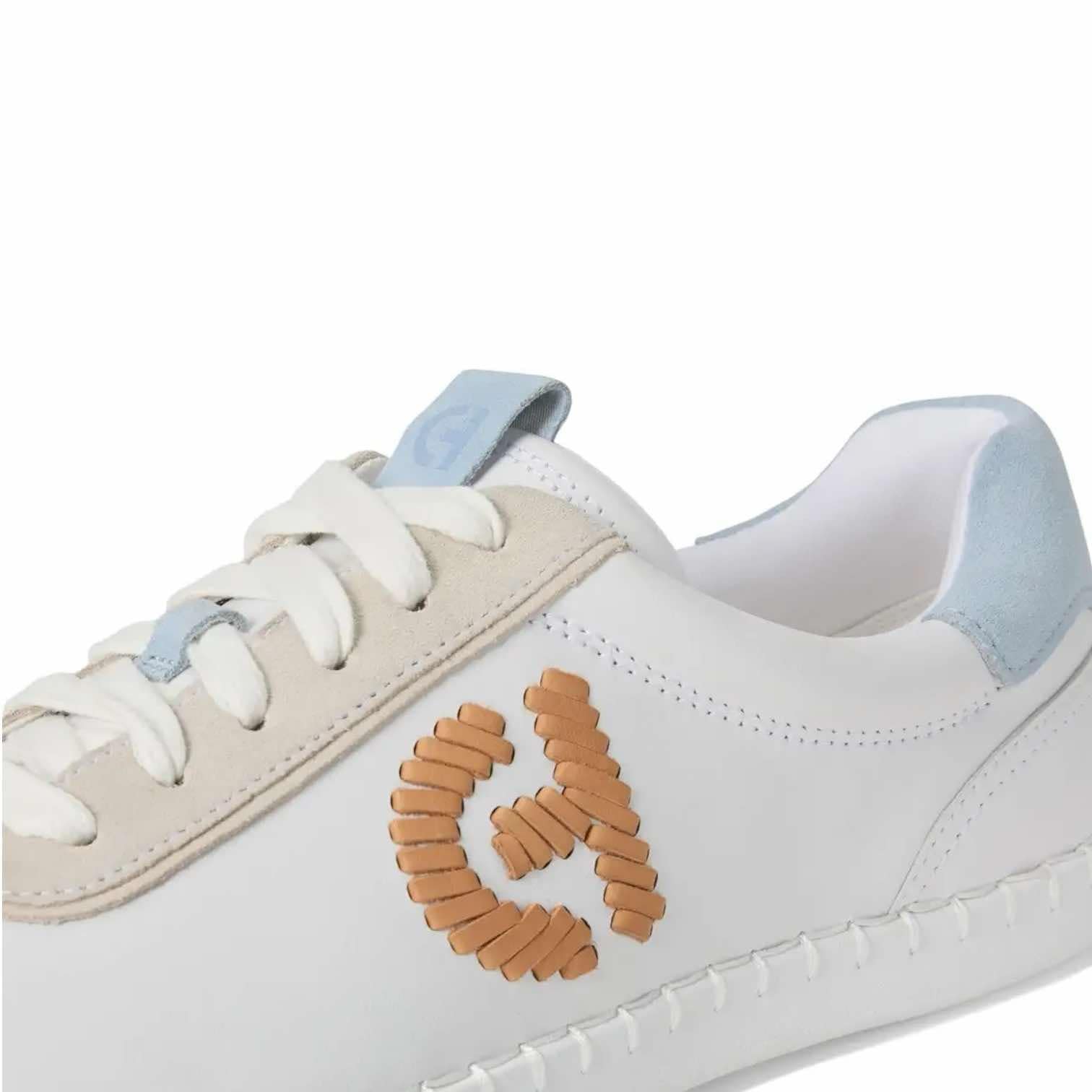 Giày nữ Cole Haan hoạ tiết thêu phối da
