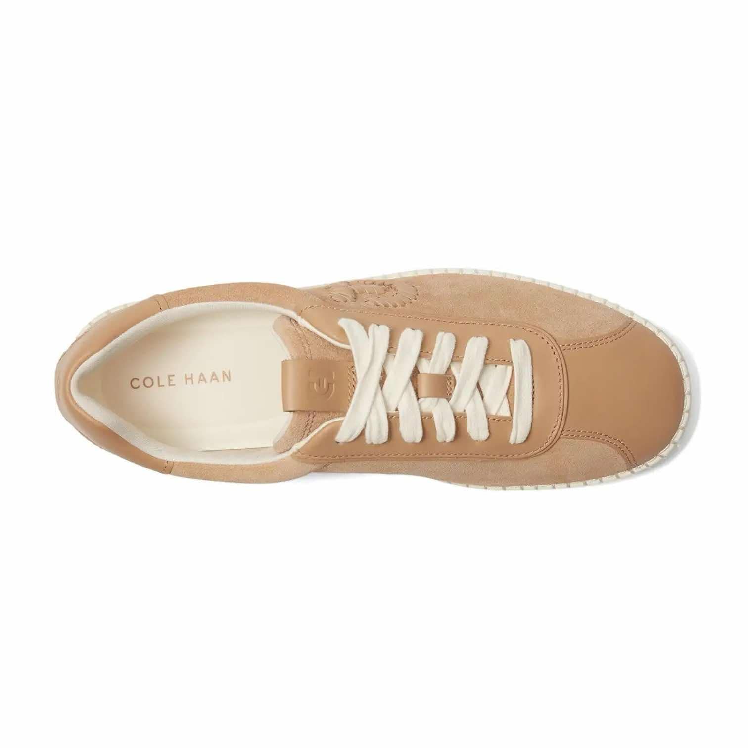 Giày nữ Cole Haan hoạ tiết thêu phối da